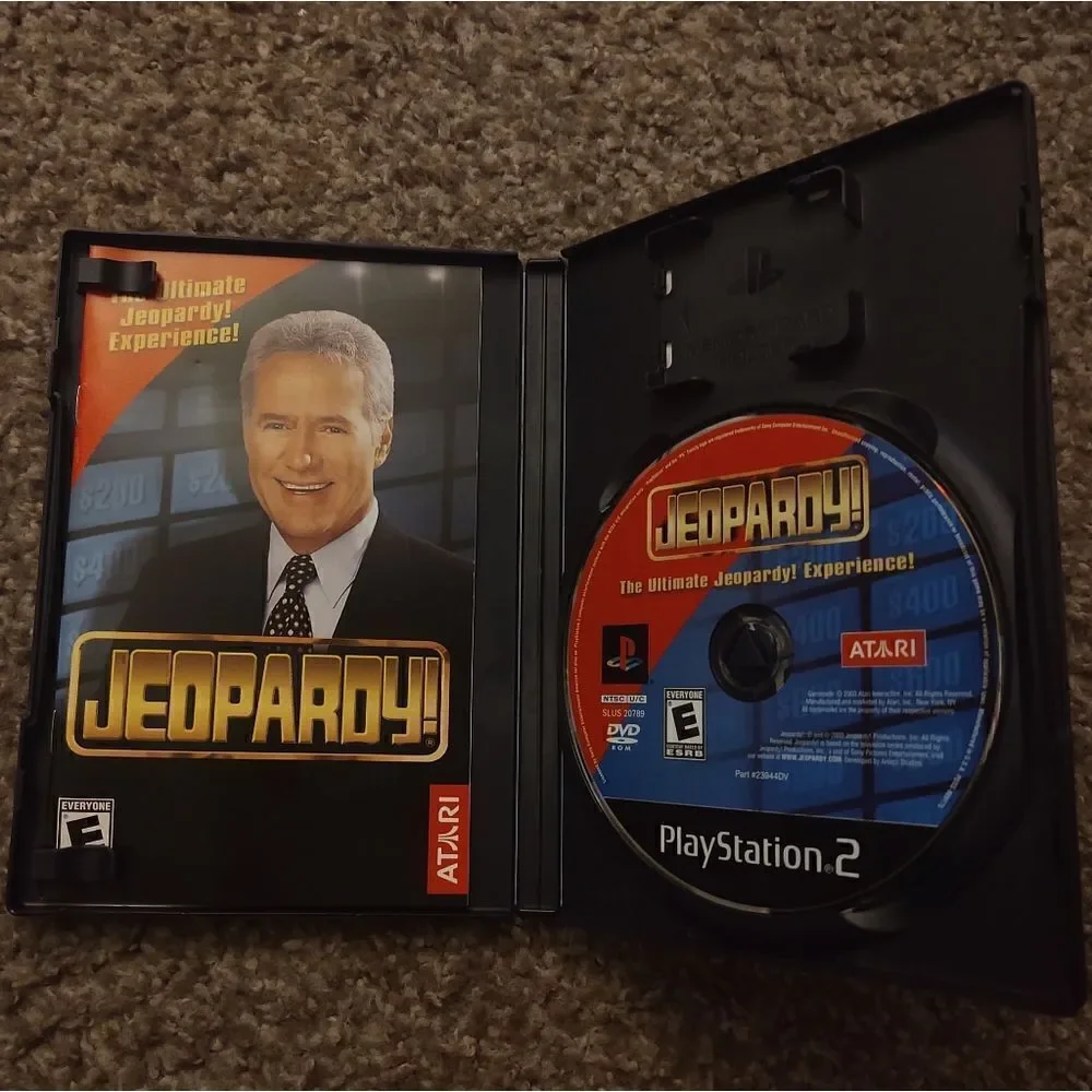 Jeopardy For Playstation 2, PRE-OWNED